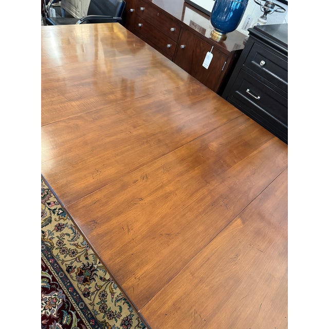 Henredon French Provincial Louis XVI Dining Room Extension Table For Sale - Image 12 of 12