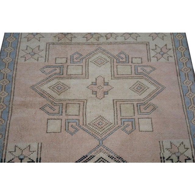 Vintage Turkish Anatolian Hand Knotted Wool Rug, 2'6''x3'1'' For Sale - Image 4 of 4