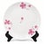Mid 20th Century Vintage D. Porthault Limoges Pink Tréfles Clover Bowl For Sale - Image 5 of 10