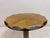 Brown Swedish Art Deco Circular Quarter Veneered Side Table, 1930s For Sale - Image 8 of 14