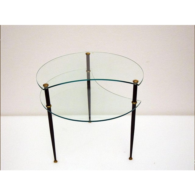 Asymmetrical Coffee Table by Edoardo Poli for Vitrex, 1960s For Sale - Image 4 of 11