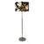 Black Mid-Century Modern Austrian Chrome Floor Lamp with Adjustable Shade, 1970s For Sale - Image 8 of 8