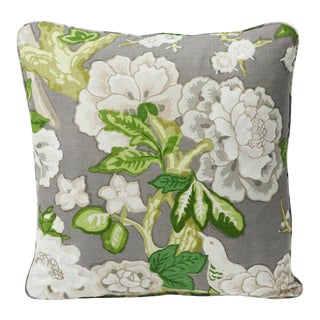 Bermuda Blossoms 18” Pillow For Sale