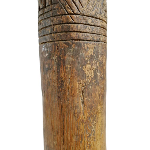 Mid 20th Century Tuareg Wood Pestle Stick For Sale In Los Angeles - Image 6 of 8