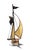 1960s Brass Sailboat Sculpture on Quartz by Jere Demott Mid Century Signed Nautical For Sale In Las Vegas - Image 6 of 7