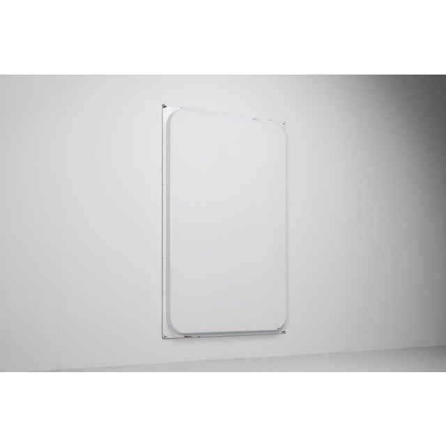 Metal White Facade Element in Enemal by Jean Prouvé, France, 1965 For Sale - Image 7 of 18
