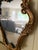 Mid 20th Century Pair of Italian Rococo Giltwood Mirrors With Antiqued Glass For Sale - Image 5 of 14