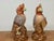 2010s Hand Painted Porcelain Parrots, Set of Two For Sale - Image 5 of 12