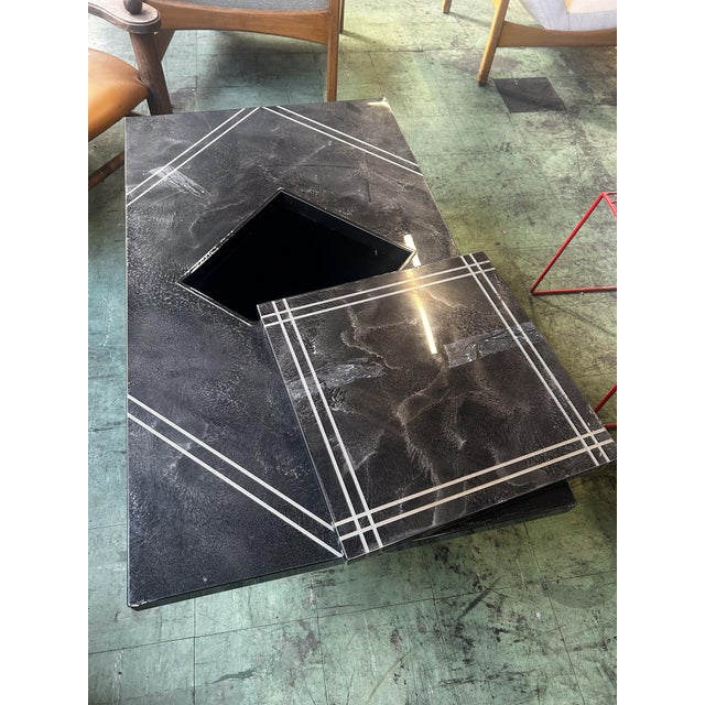 Lacquered Bar Coffee Table by Guy Lefèvre, 1970s For Sale - Image 4 of 10