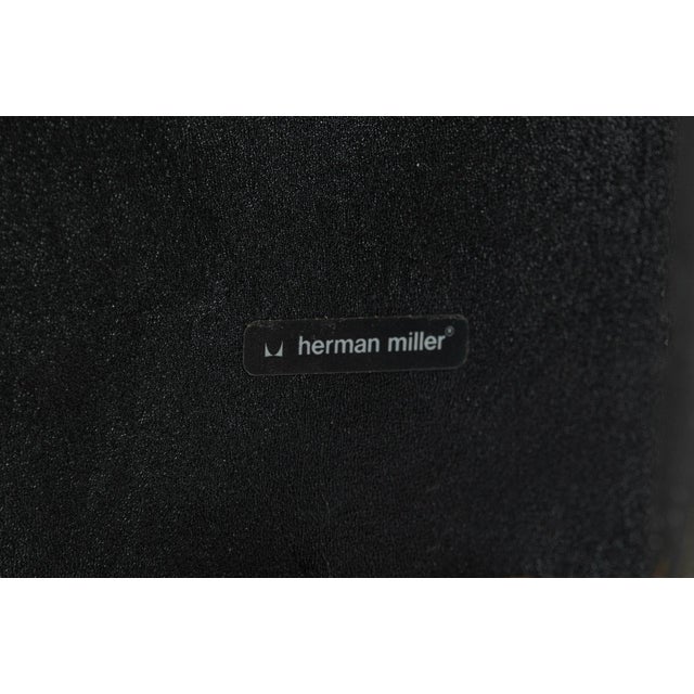 Eames Time Life Executive Lobby Chair for Herman Miller, Gray Leather Office Desk Chair, 1988 For Sale - Image 18 of 18