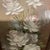 Vintage Painting on Driftwood “White Peony“ by Robert Cox (1934- 2001) Framed For Sale - Image 10 of 12