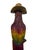 Vintage Folk Art Wood Sculpture Parrot Hand Carved & Painted 41” For Sale - Image 9 of 12