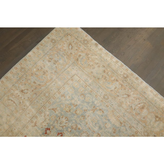 Early 20th Century Zabihi Collection Persian Meshed Room Size Rug - 8' x 9'7" For Sale - Image 10 of 11