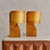 French Wooden Table Lamp with Veneer Shade, 1960s For Sale In Chicago - Image 6 of 11