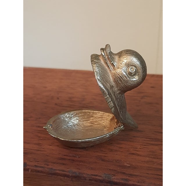 Mid 20th Century Brass Trinket Duck Box Mid Century For Sale - Image 5 of 7