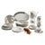 Modern Alina Dinner Plate Set of 4 by Nina Magon For Sale - Image 3 of 3