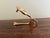 Metal Late-20th Century Nautical Cast Brass Anchor Door Knocker For Sale - Image 7 of 8