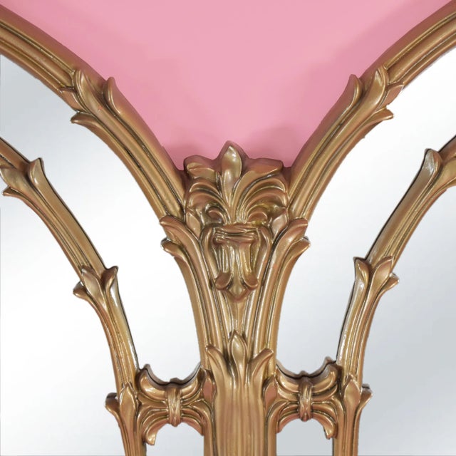 Serge Roche Double Mirror in nice as found vintage condition. There are minor scuffs, scrapes and wear to the original...