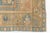 Vintage Distressed Turkish Oushak Rug in Pastel Blue and Cream For Sale - Image 9 of 10
