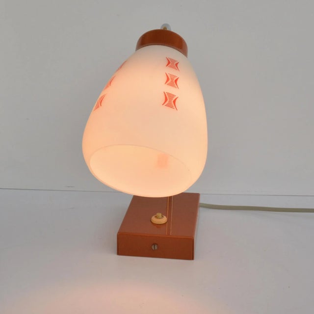 1960s Modern Table Lamp, Designed by J. Hurka, Lidokov, Czechoslovakia For Sale - Image 12 of 13