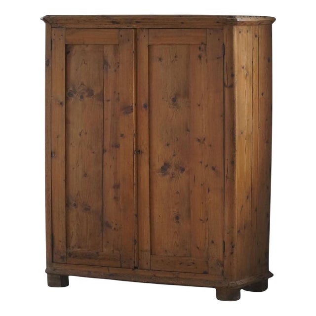 Antique Cabinet in Pine, Sweden, 18th Century For Sale