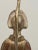 Hand Carved Figural Silverleaf Table Lamp in the Style of James Mont For Sale - Image 9 of 13