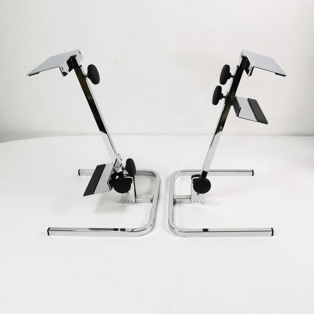 1970s Audio Speaker Stands, Germany, 1970s, Set of 2 For Sale - Image 5 of 16