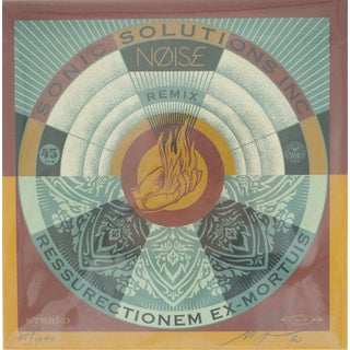 Shepard Fairey, Noise, Lithograph For Sale