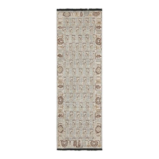 Rug & Kilim’s Tribal Custom Runner With Paisley Patterns For Sale