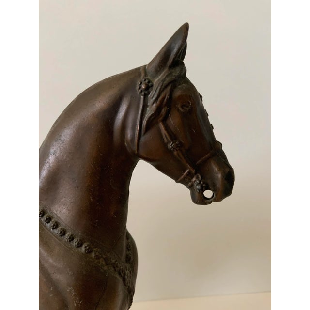 Mid-Century Horse Statue For Sale - Image 9 of 12