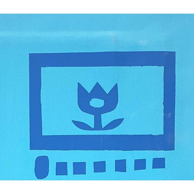 Alexandre Schaller, Water, Acrylic on Canvas, 1990s For Sale - Image 7 of 10