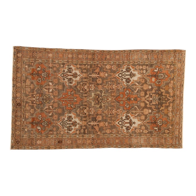 Vintage Distressed Bakhtiari Rug - 4'2" x 7' For Sale