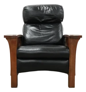 Stickley Bustle Back Bow Arm Morris Recliner