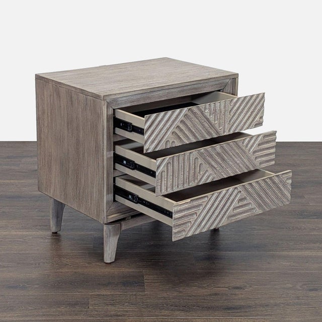 Modern Coaster Vanowen Nightstand For Sale - Image 3 of 10