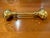 American Solid Brass Oval Baldwin Door Knobs - Set of Two For Sale - Image 3 of 7