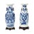 Chinese Blue Vases, 1850s, Set of 2 For Sale
