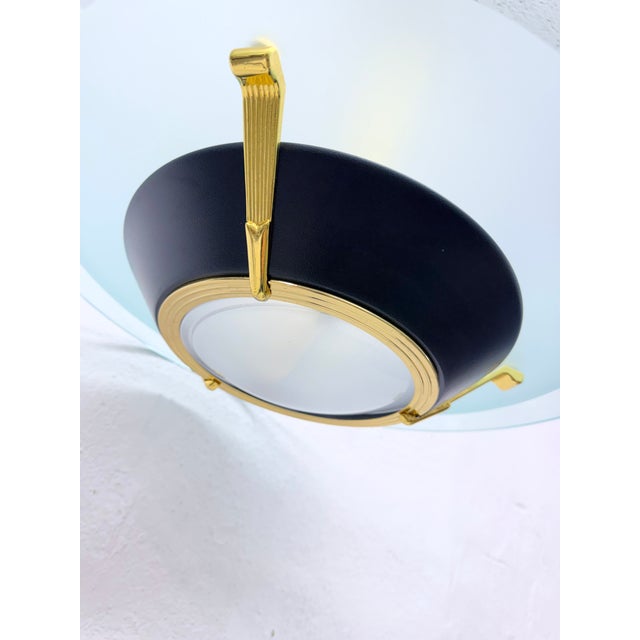 Large Italian Hollywood Regency Chandelier, 1980s For Sale - Image 4 of 18