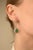 Emerald Dangle Drop Earrings in 14K Gold with Diamonds to make a statement with your look. These earrings create a...