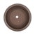 VTG Chinese Tokoname Yixing Clay Bonsai Pot Round Basin Planter Brown 11" For Sale - Image 10 of 11