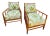 Chinoiserie Style Lounge Chairs by Bernhardt, a Pair For Sale
