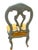 1990s 19th C Style Venetian Painted Italian Side Chair For Sale - Image 5 of 6