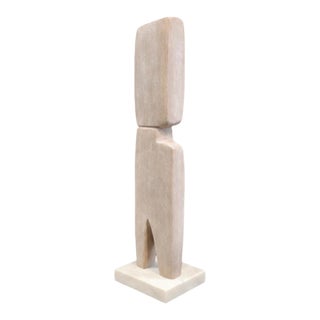 Abstract Modern Sandstone Sculpture by Scott Donadio (17.5” High) For Sale