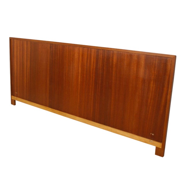 Danish Modern King Size Headboard in Teak by Falster Chairish