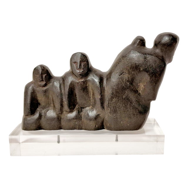 Canadian Inuit Stone Sculpture, 1970s For Sale