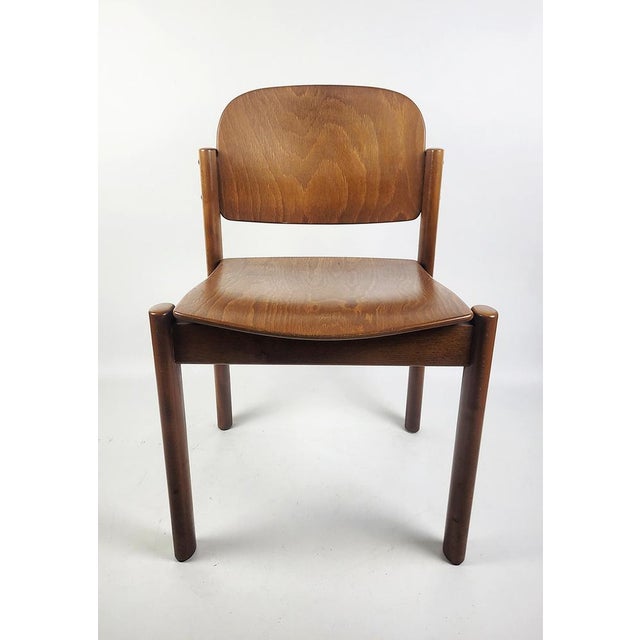 Vintage Chairs in Wood from Kush & Co, 1970s, Set of 2 For Sale - Image 3 of 14
