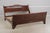 Traditional John Widdicomb Russian Empire King Size Walnut Bed For Sale - Image 3 of 14