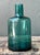 Vintage Teal Glass Vase For Sale - Image 4 of 14