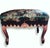 Late 19th Century The Jade Aviary Chair and Ottoman | the Verdant Society Collection For Sale In Salt Lake City - Image 6 of 12