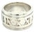 Tiffany & Co Estate Atlas Ring Size 5.25 Silver 11 mm, Size 5.25 For Sale