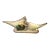 Hull Parchment and Pine Console Planter/Vase For Sale